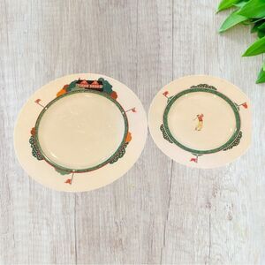 Vintage Golf Themed Plates Optima Dinner Salad